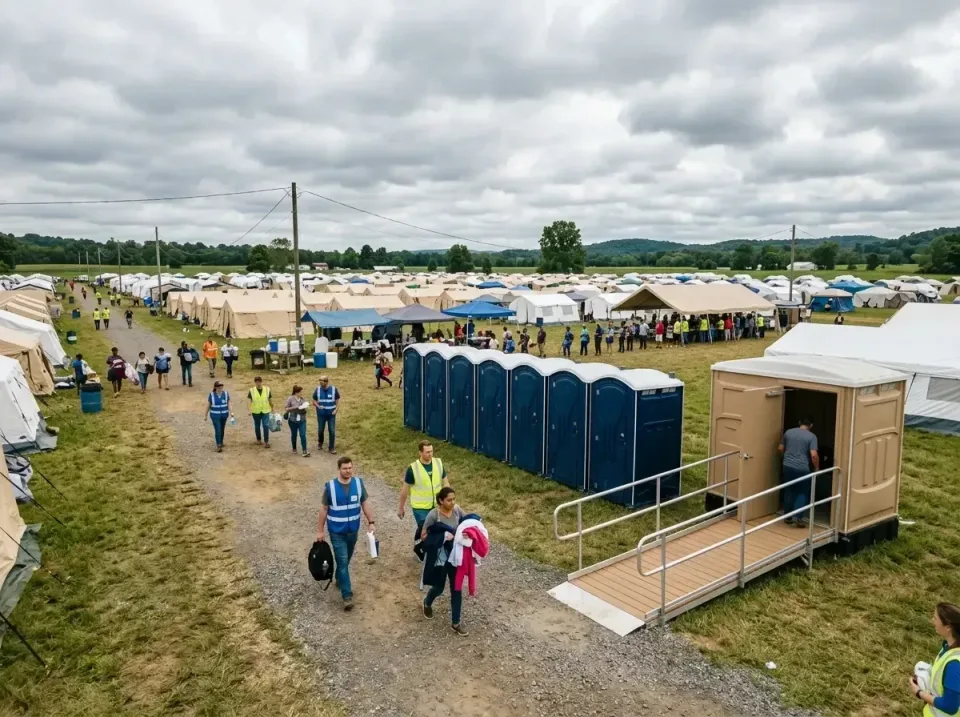 disaster-relief-camp-restrooms-010 — frequently asked questions, Dumpster & Portable Bathrooms Rental in Severance, CO